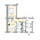 frisch modernisierte 2-Zimmer Wohnung in S-Gablenberg - Grundriss (Vergleichswohnung)